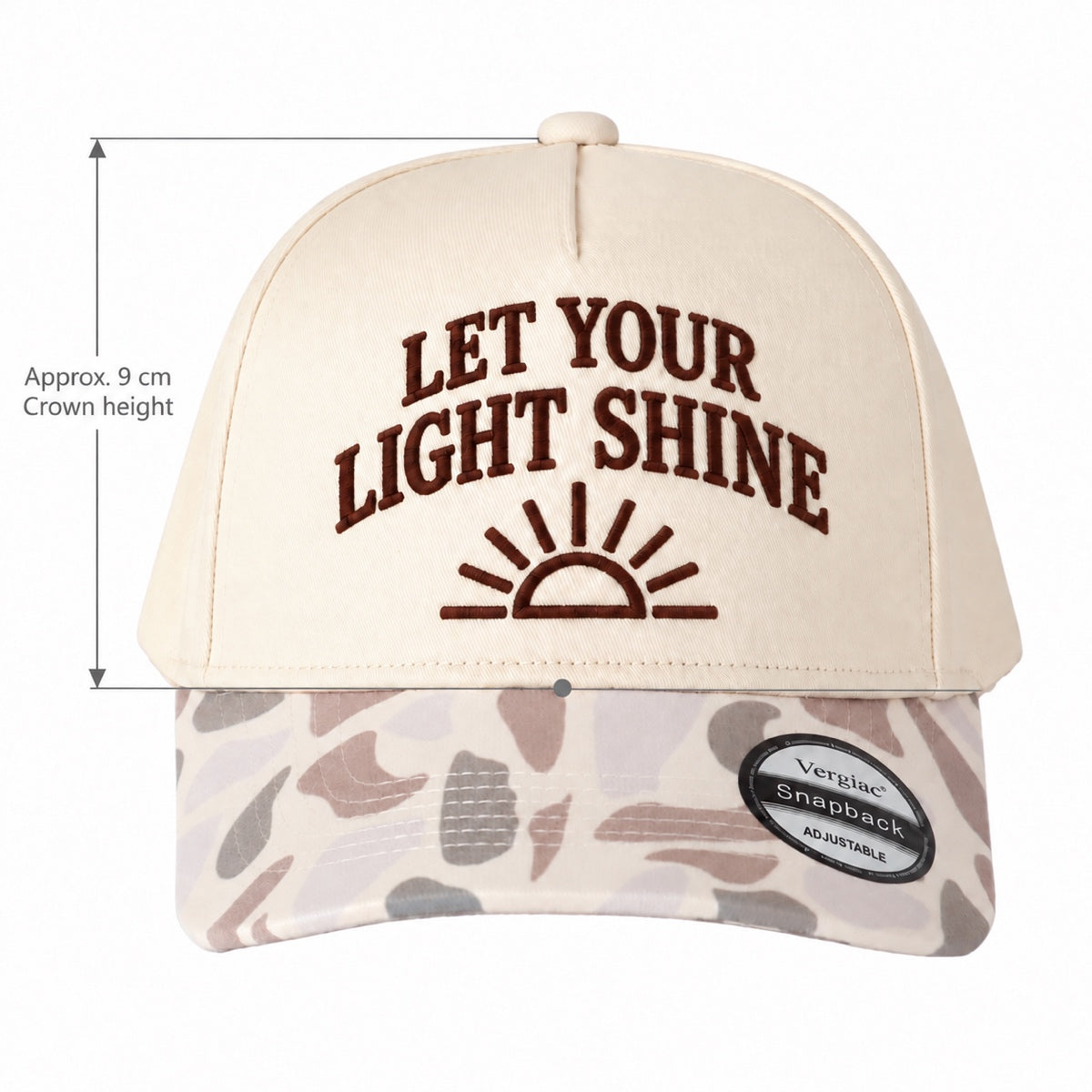 Let Your Light Shine 5-Panel Trucker Hat