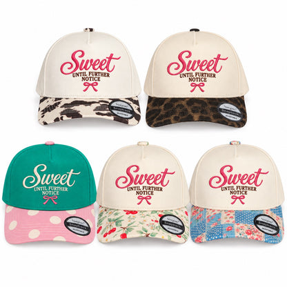 Sweet Until Further Notice 5-Panel Trucker Hat