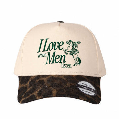 5-Panel Embroidered Cotton Trucker Hat with Printed Brim and Structured Front, Adjustable Unisex Baseball Cap, 1 Piece