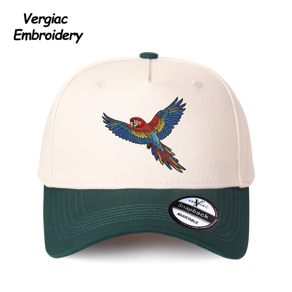 Parrot Embroidered Trucker Hat