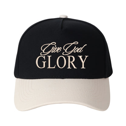 Give God Glory Embroidered Trucker Hat