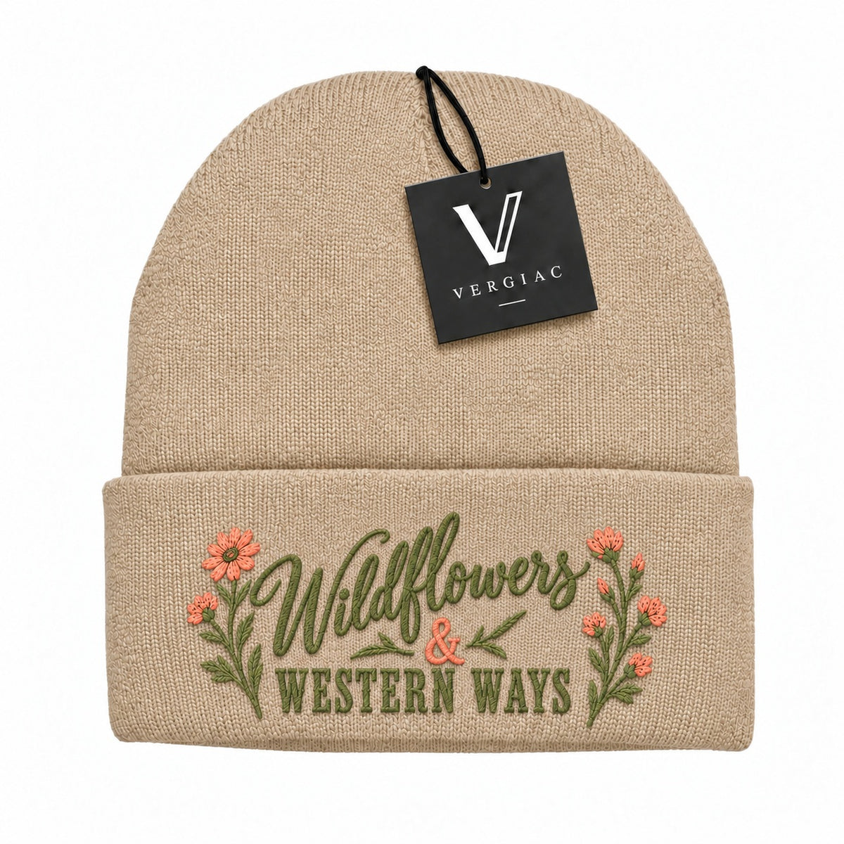 Wildflowers & Western Ways Embroidered Knit Beanie