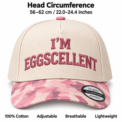 I'm Eggscellent 5-Panel Trucker Hat
