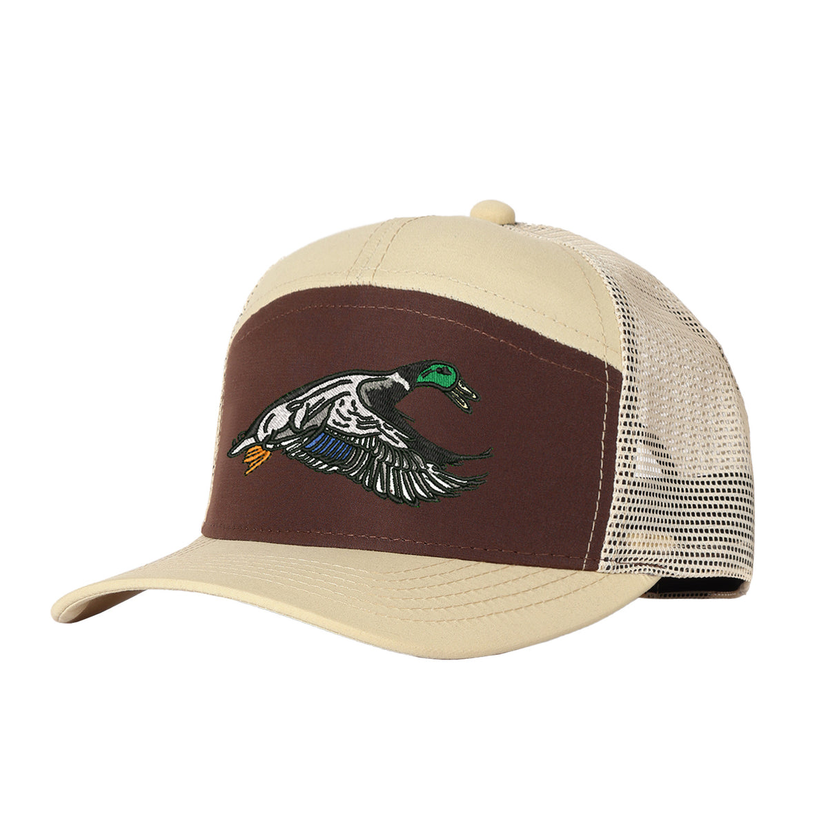 Mallard Duck Embroidered Trucker Hat