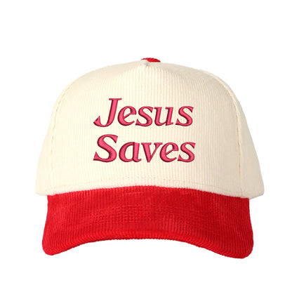 Jesus Saves Embroidered Trucker Hat