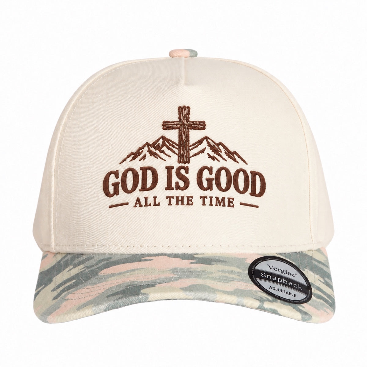 God Is Good All The Time 5-Panel Trucker Hat