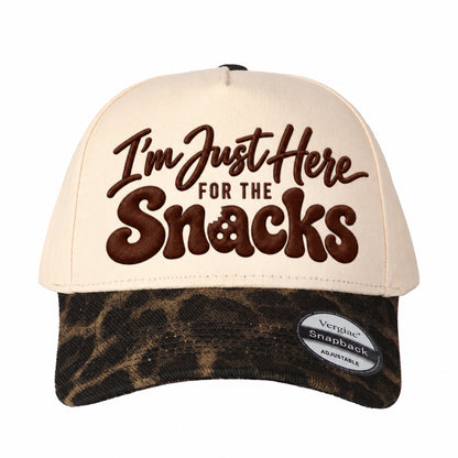 Im Just Here For The Snacks 5-Panel Trucker Hat