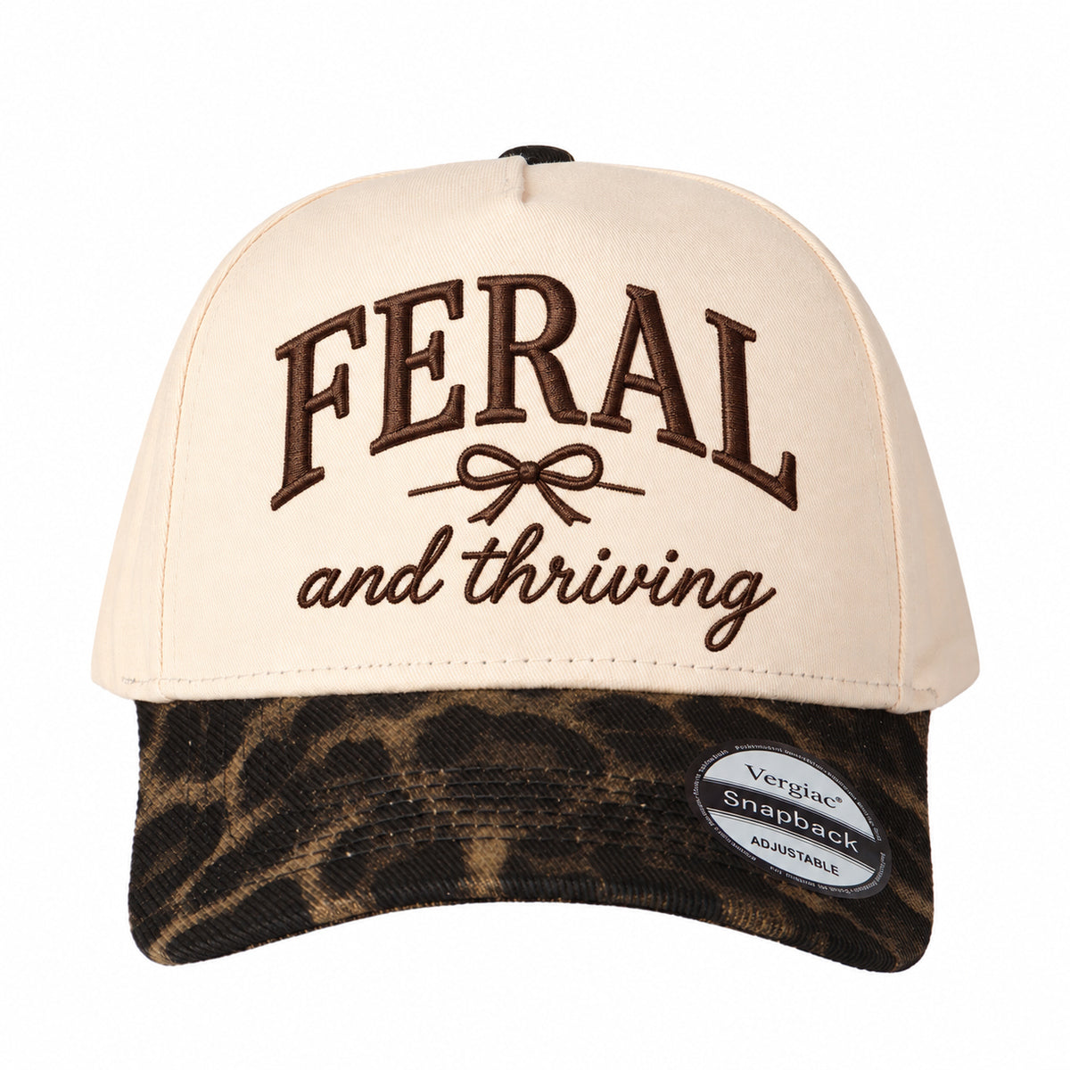 Feral And Thriving 5-Panel Trucker Hat