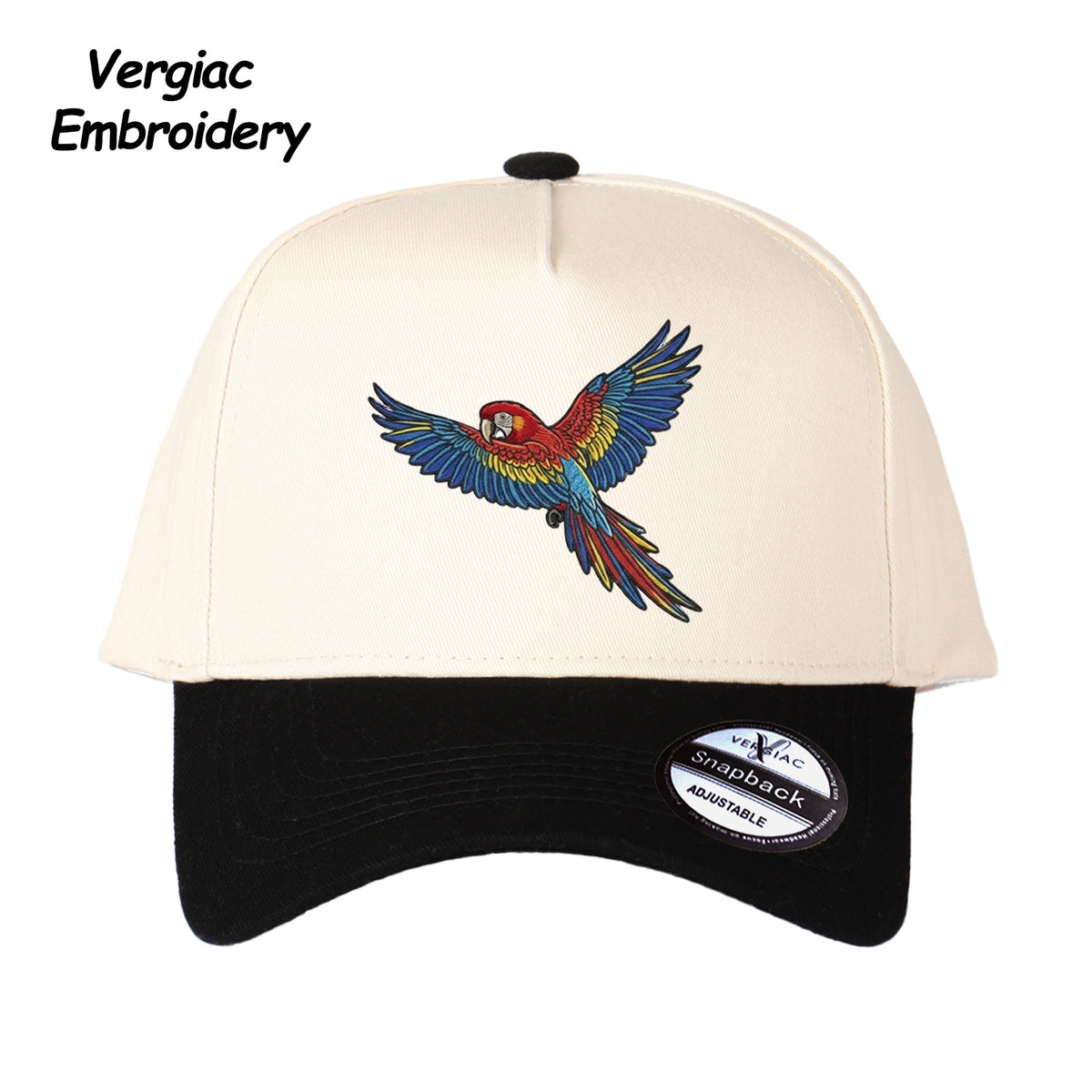 Parrot Embroidered Trucker Hat