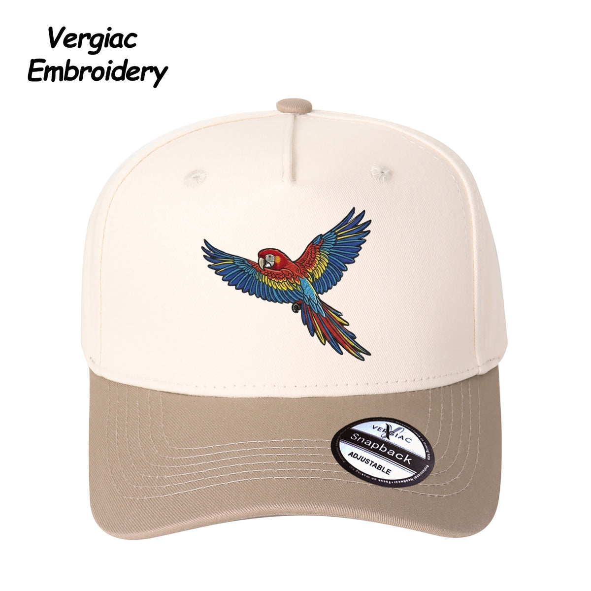 Parrot Embroidered Trucker Hat