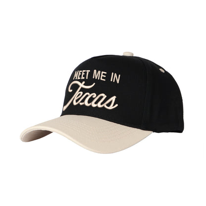 Meet Me In Texas Embroidered Trucker Hat