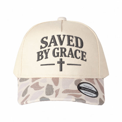Saved By Grace 5-Panel Trucker Hat