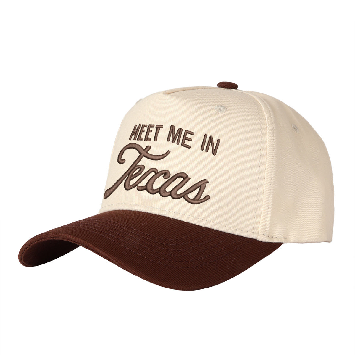 Meet Me In Texas Embroidered Trucker Hat