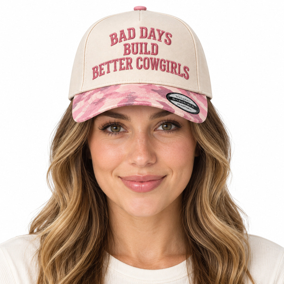 Bad Days Build Better Cowgirls Western Cowboy 5-Panel Trucker Hat