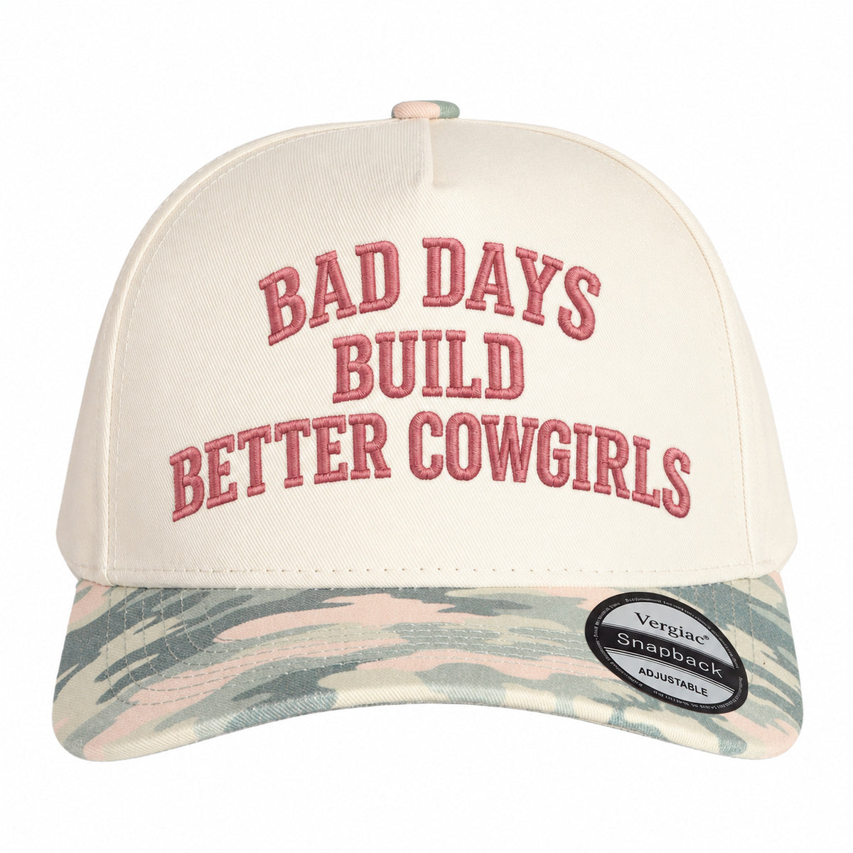 Bad Days Build Better Cowgirls Western Cowboy 5-Panel Trucker Hat
