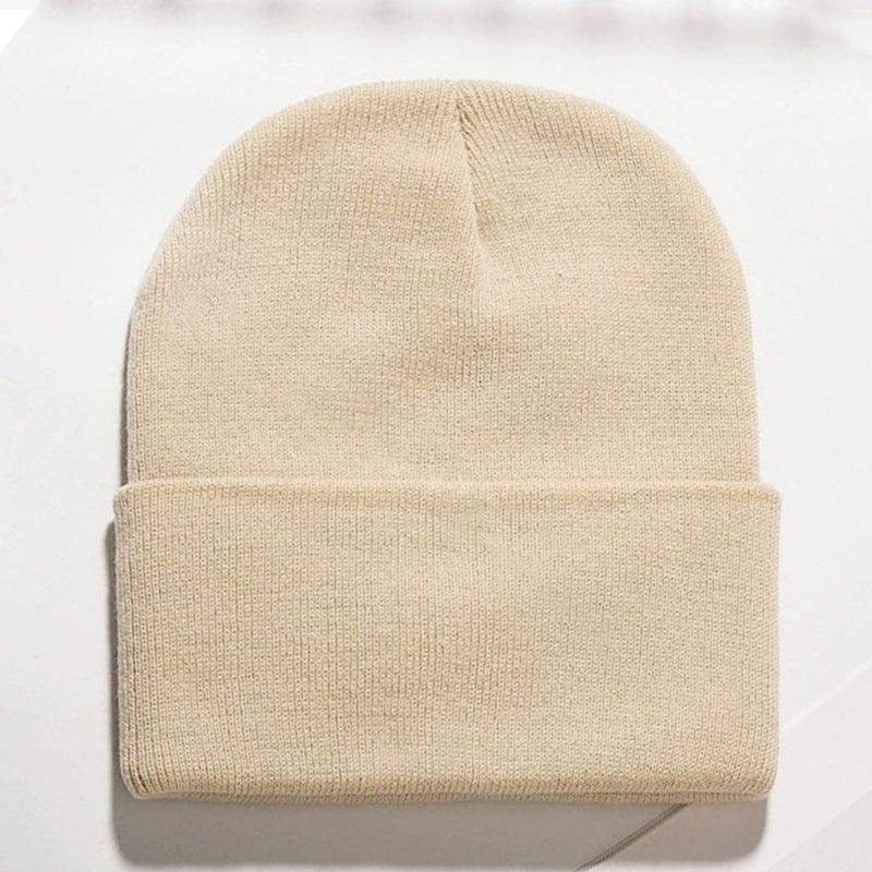 Custom Embroidered Knit Beanie for Adults