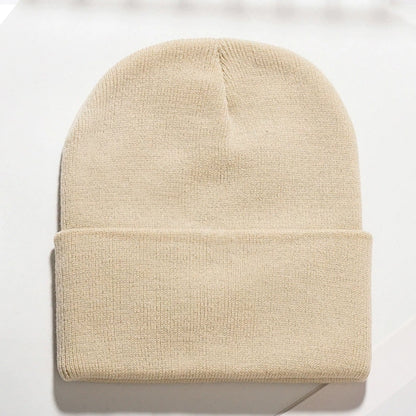 Custom Embroidered Knit Beanie for Adults