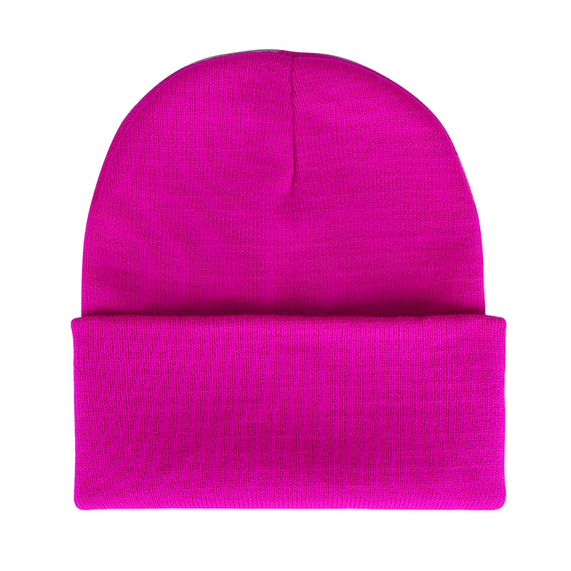 Custom Embroidered Knit Beanie for Adults