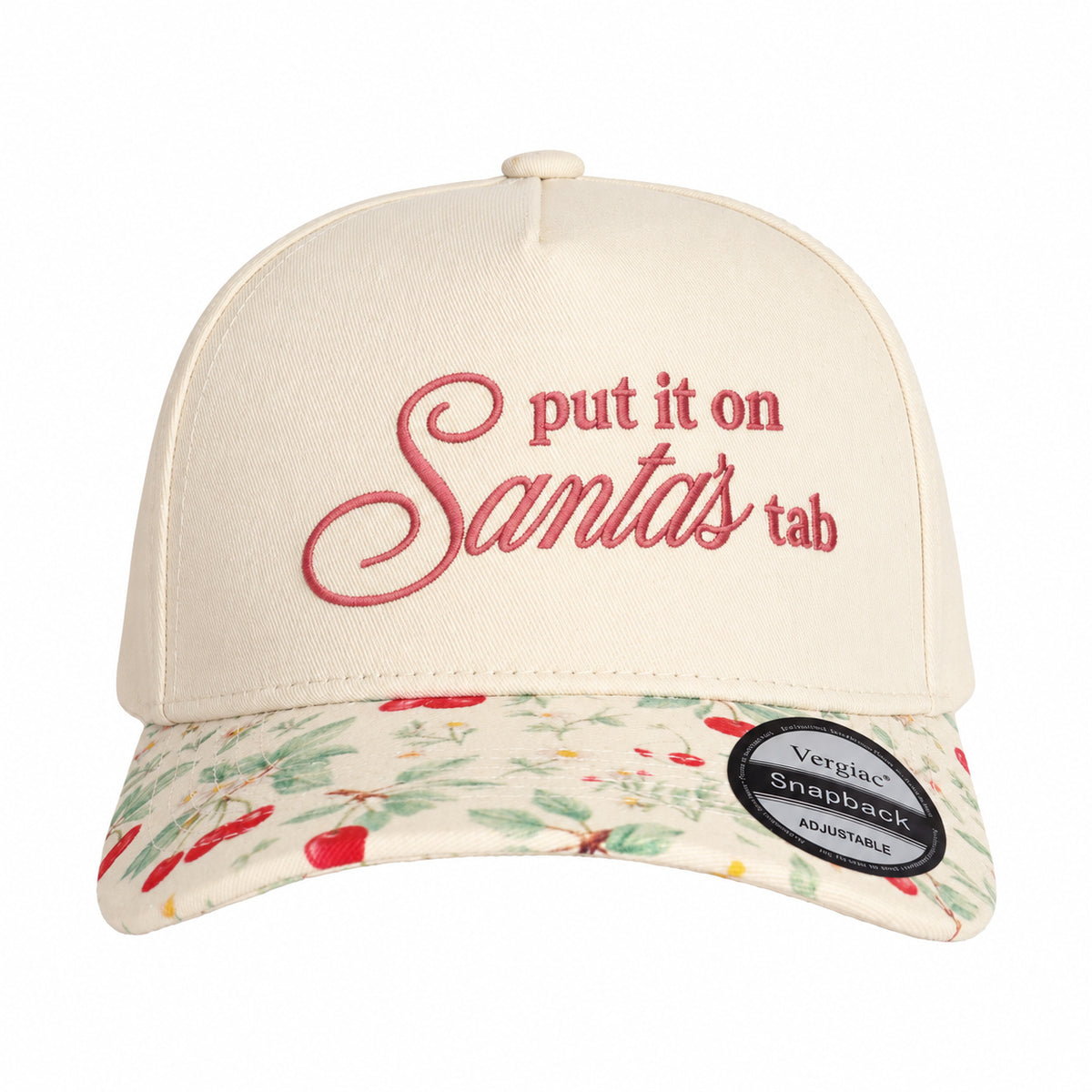 Put It On Santas Tab 5-Panel Trucker Hat