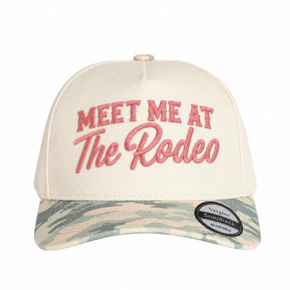 Meet Me At The Rodeo 5-Panel Trucker Hat