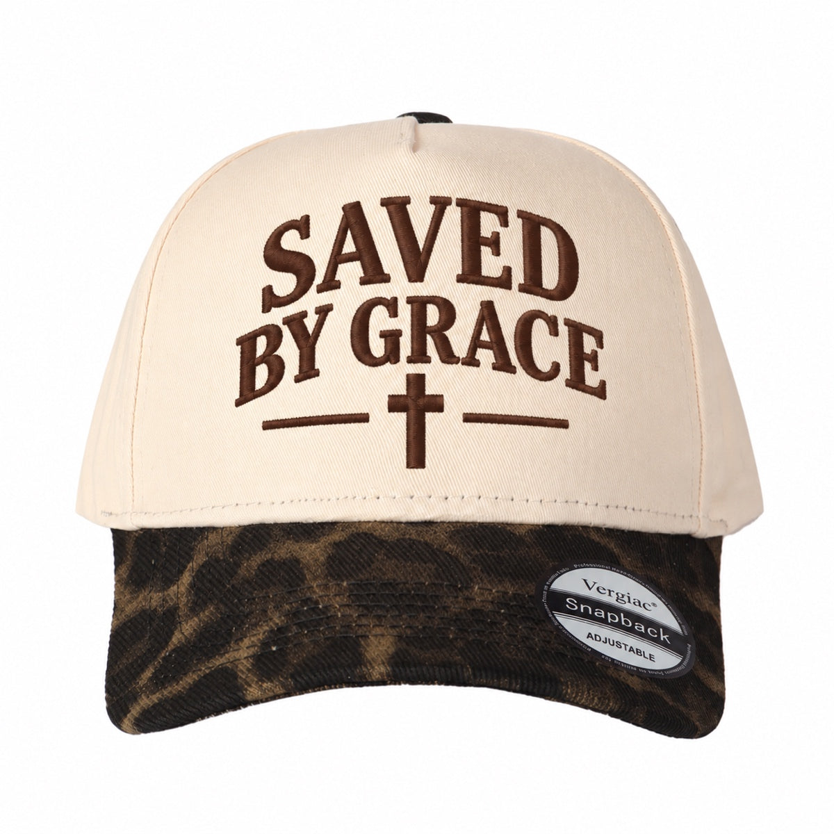 Saved By Grace 5-Panel Trucker Hat
