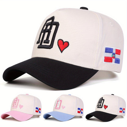 RD Letter Women's 5-Panel Baseball Cap