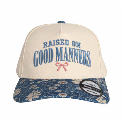 Raised On Good Manners 5-Panel Trucker Hat