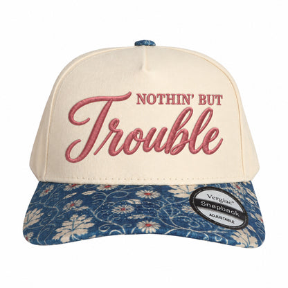 Nothin But Trouble 5-Panel Trucker Hat