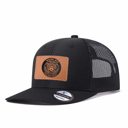 Making Men Hard Since 700 B.c Leather Patch Trucker Hat