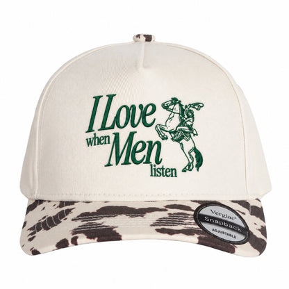 5-Panel Embroidered Cotton Trucker Hat with Printed Brim and Structured Front, Adjustable Unisex Baseball Cap, 1 Piece