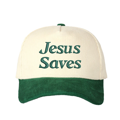 Jesus Saves Embroidered Trucker Hat