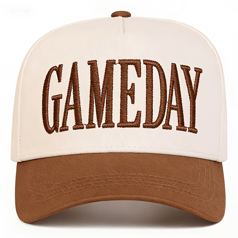 Gameday Embroidered Color-Block Baseball Cap