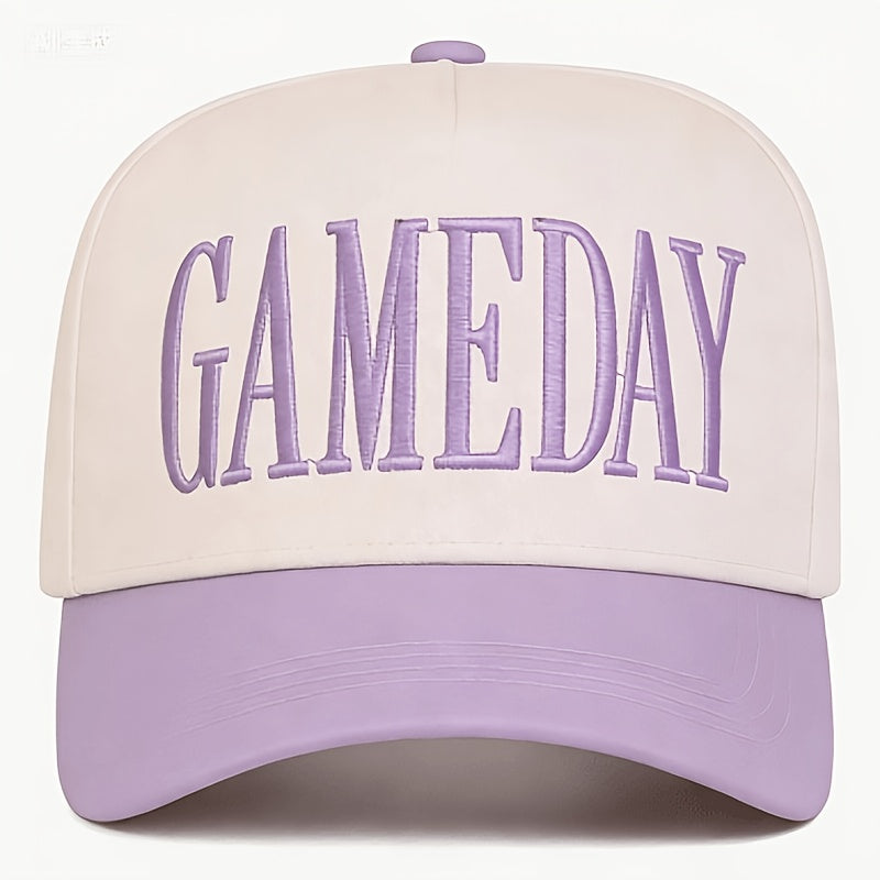 Gameday Embroidered Color-Block Baseball Cap