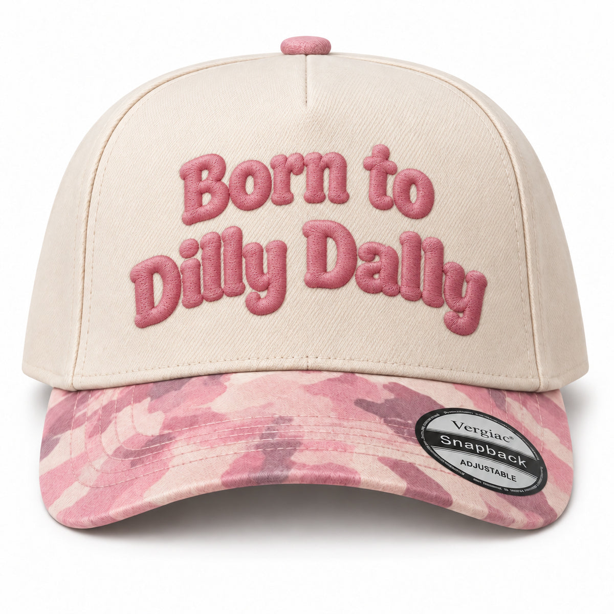 Born To Dilly Dally 5-Panel Trucker Hat