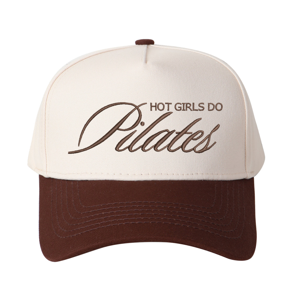 Hot Girls Do Pilates Embroidered Trucker Hat