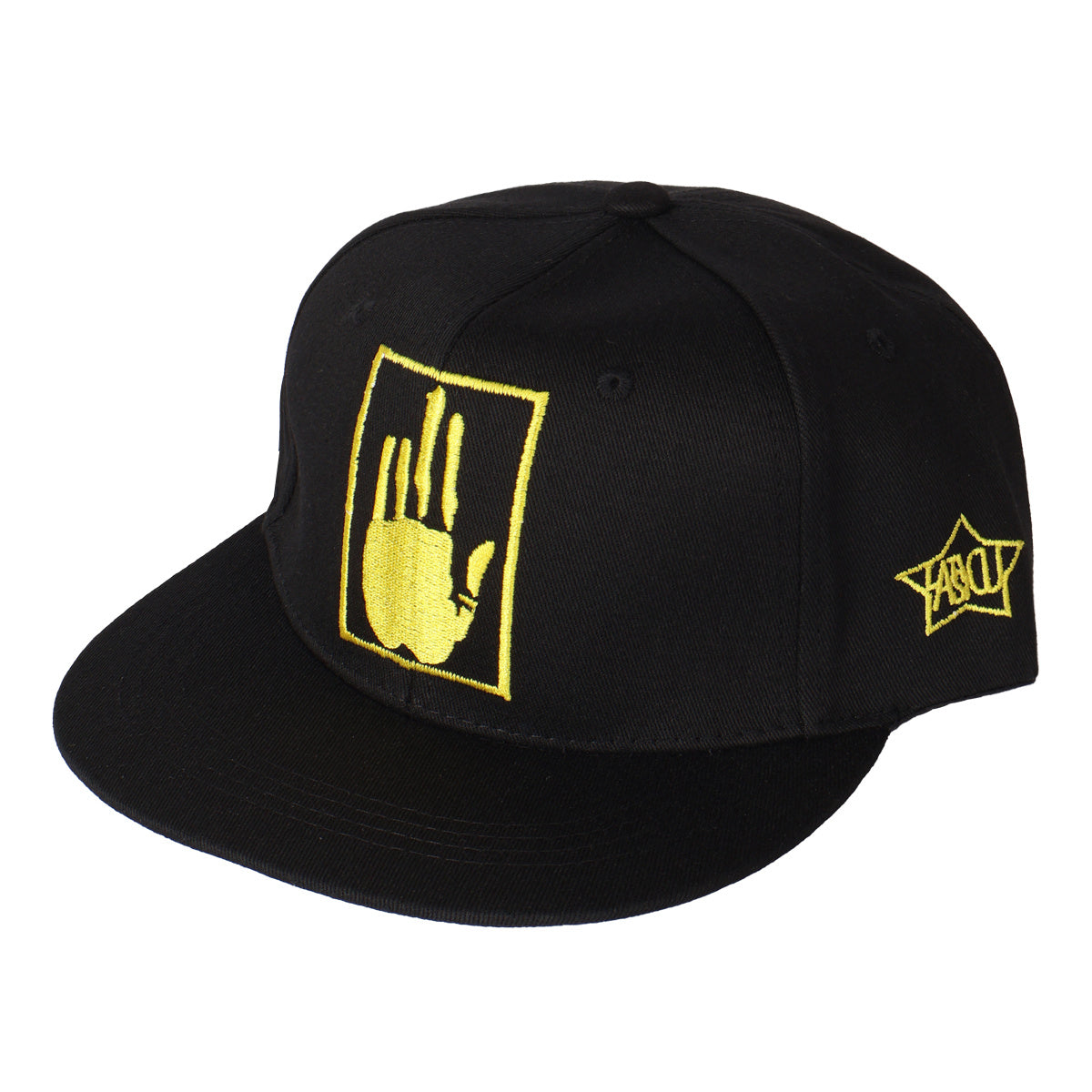 Hand Graphic Embroidered Trucker Hat