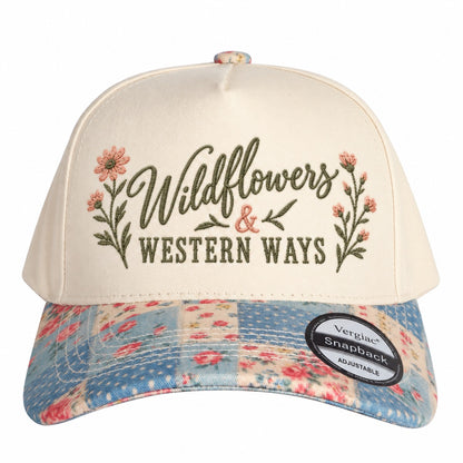5-Panel Embroidered Cotton Trucker Hat with Printed Brim and Structured Front, Adjustable Unisex Baseball Cap, 1 Piece