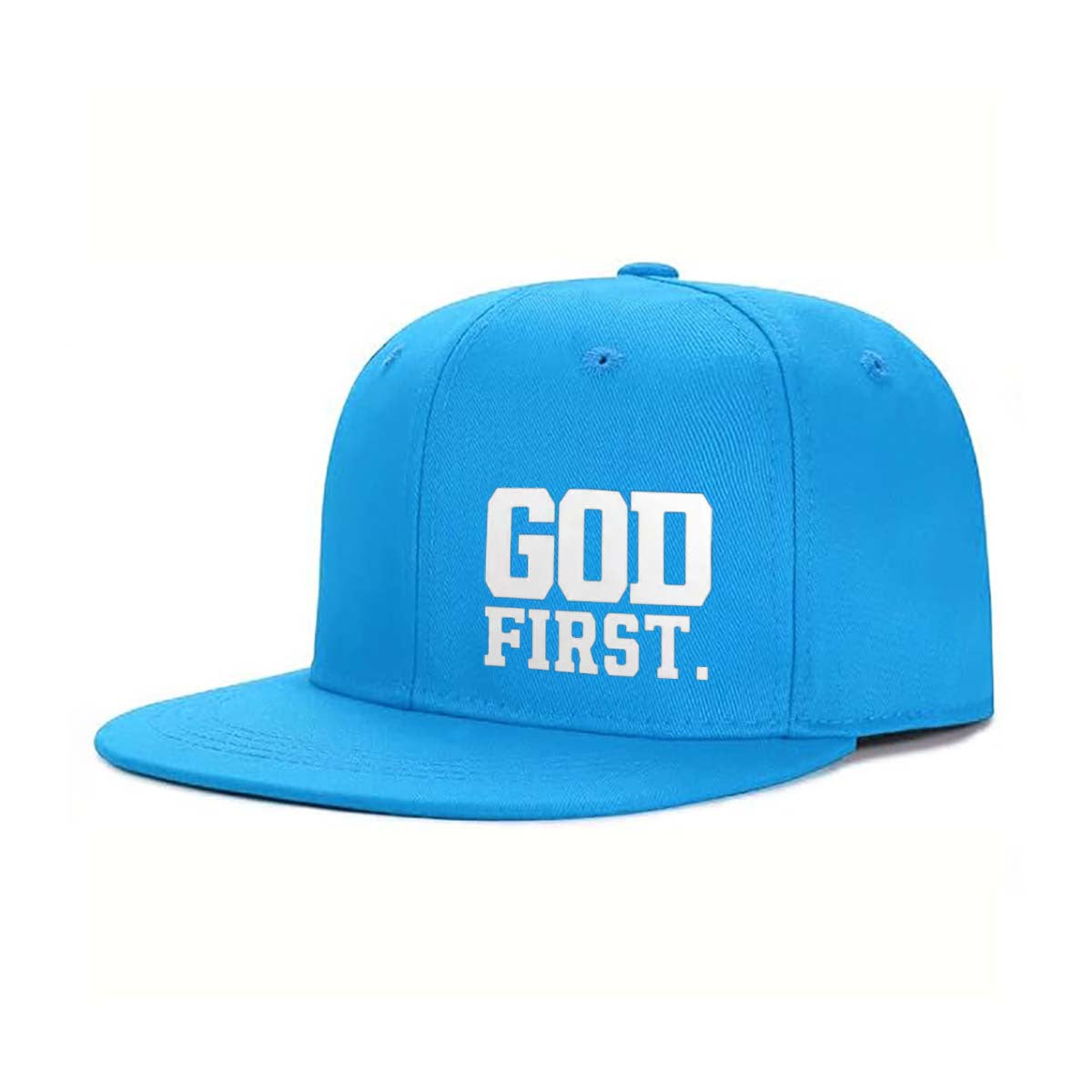 God First. Embroidered Trucker Hat