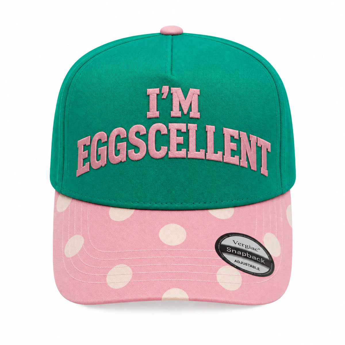 I'm Eggscellent 5-Panel Trucker Hat