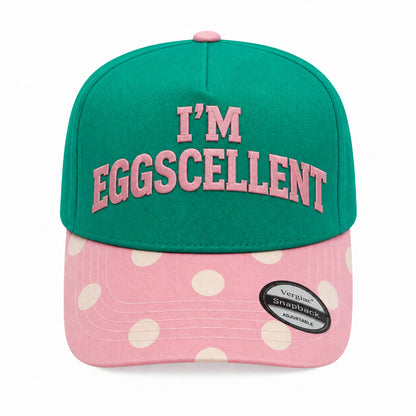 I'm Eggscellent 5-Panel Trucker Hat