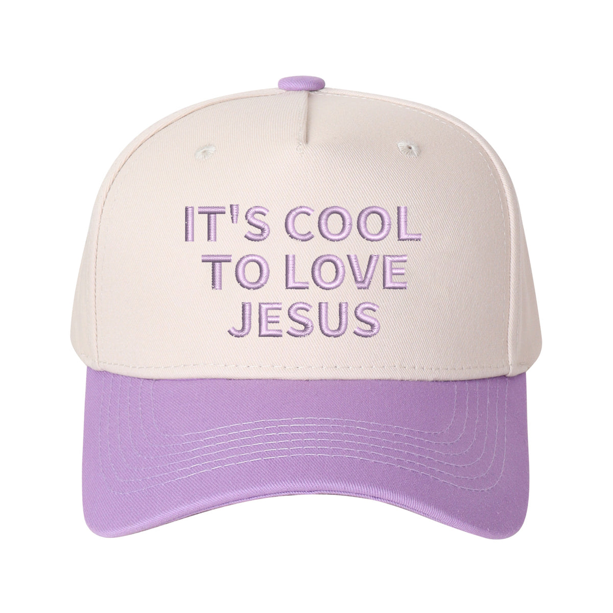 It's Cool To Love Jesus Embroidered Trucker Hat