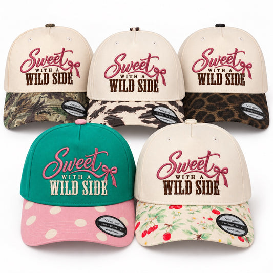 5-Panel Embroidered Cotton Trucker Hat with Printed Brim and Structured Front, Adjustable Unisex Baseball Cap, 1 Piece