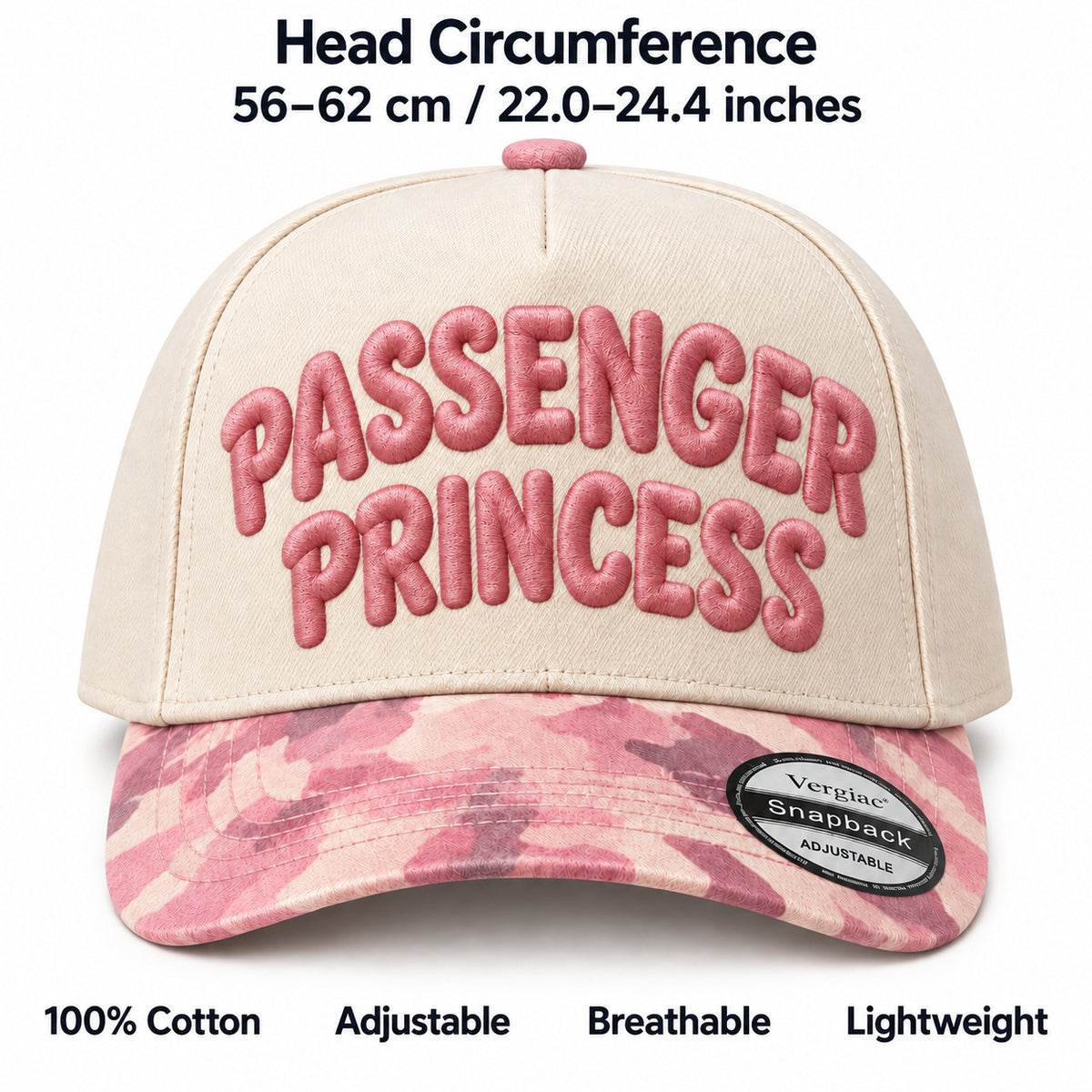 Passenger Princess Rounded 5-Panel Trucker Hat