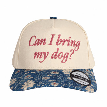 Can I Bring My Dog Pet-themed 5-Panel Trucker Hat