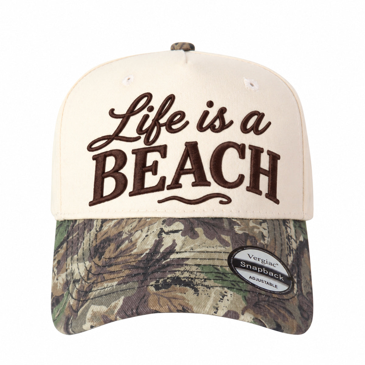 Life Is A Beach 5-Panel Trucker Hat