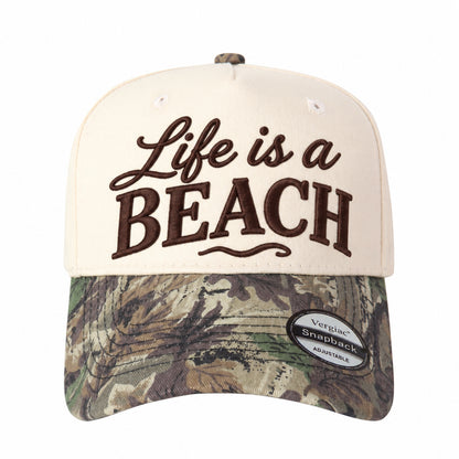 Life Is A Beach 5-Panel Trucker Hat