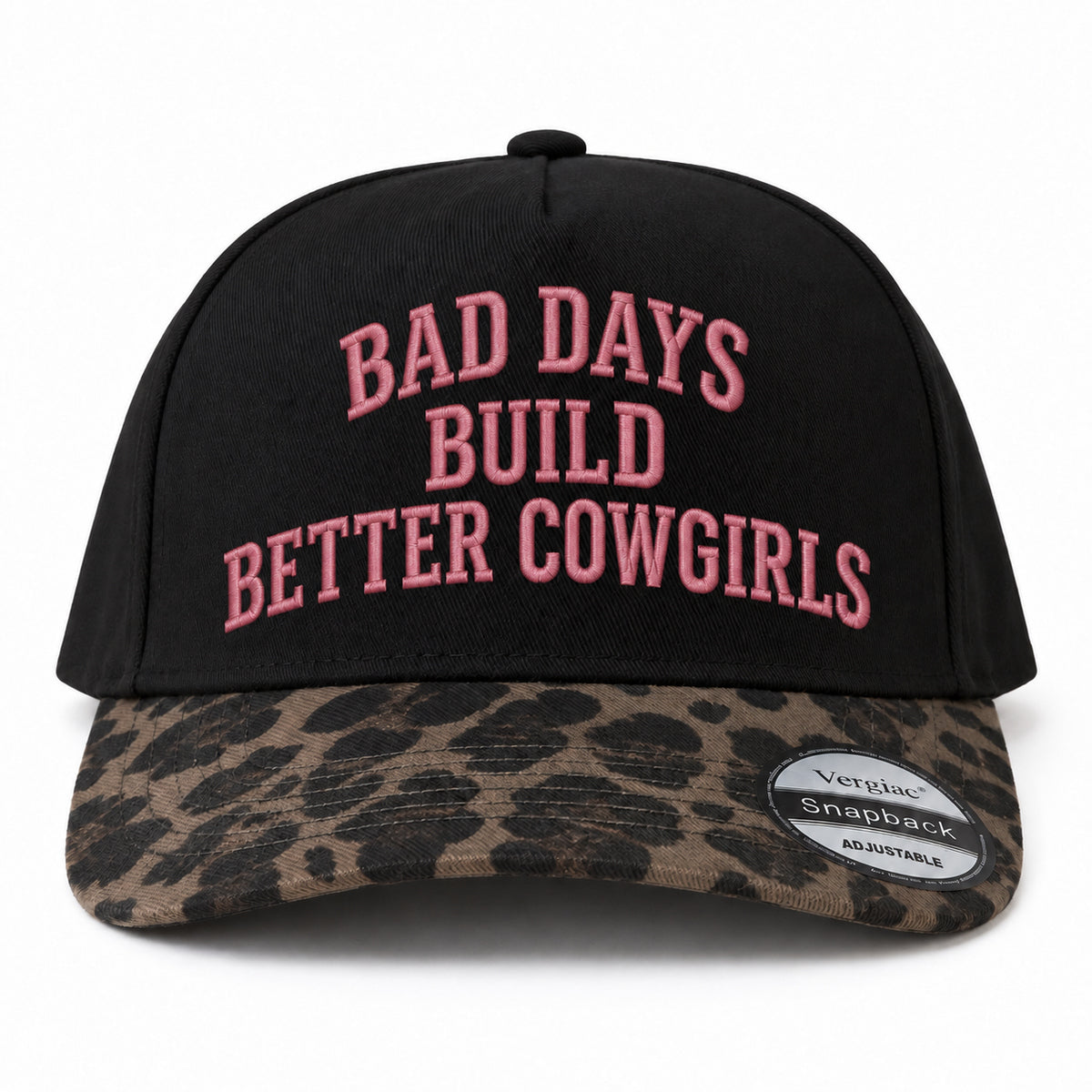Bad Days Build Better Cowgirls Western Cowboy 5-Panel Trucker Hat