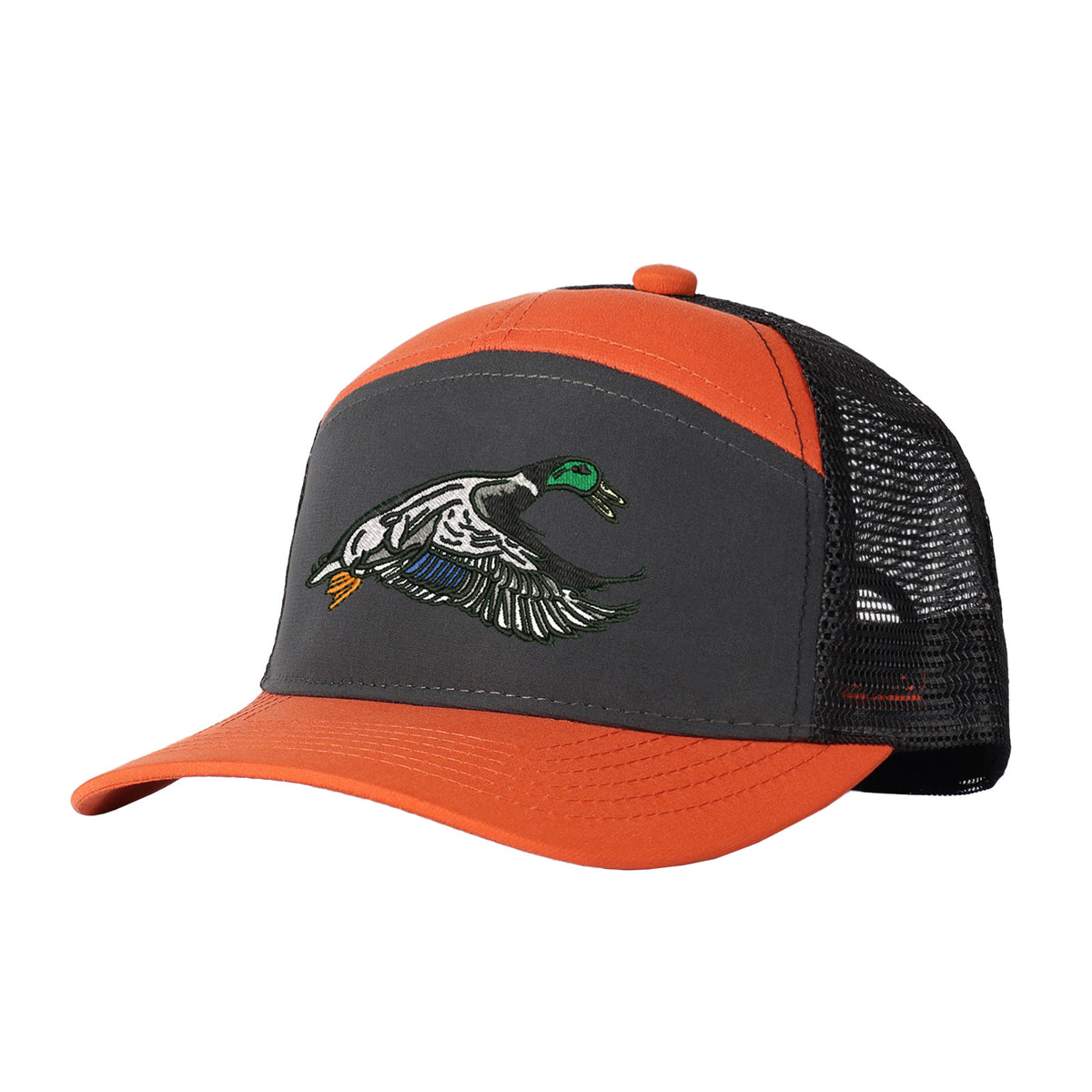 Mallard Duck Embroidered Trucker Hat