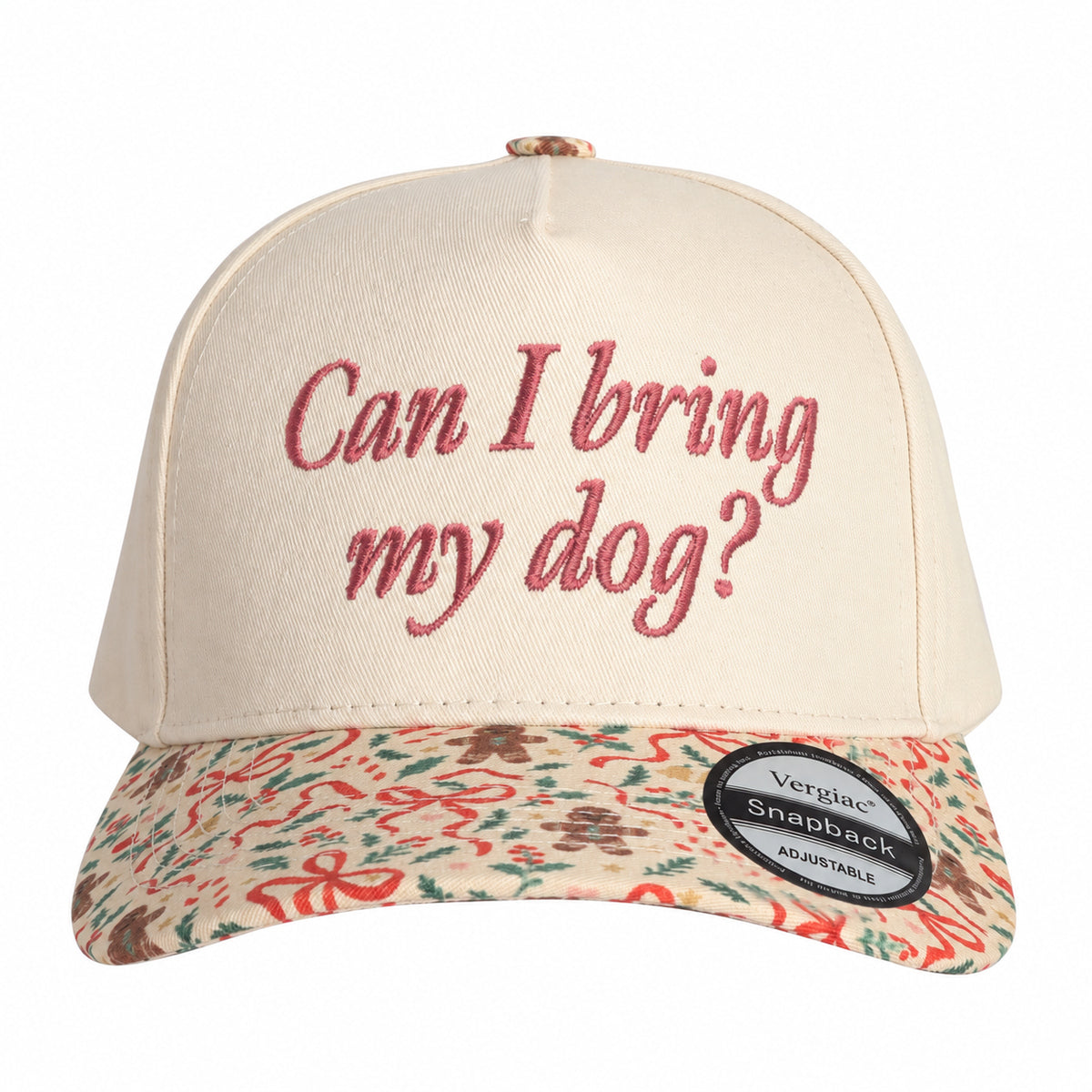 Can I Bring My Dog Pet-themed 5-Panel Trucker Hat
