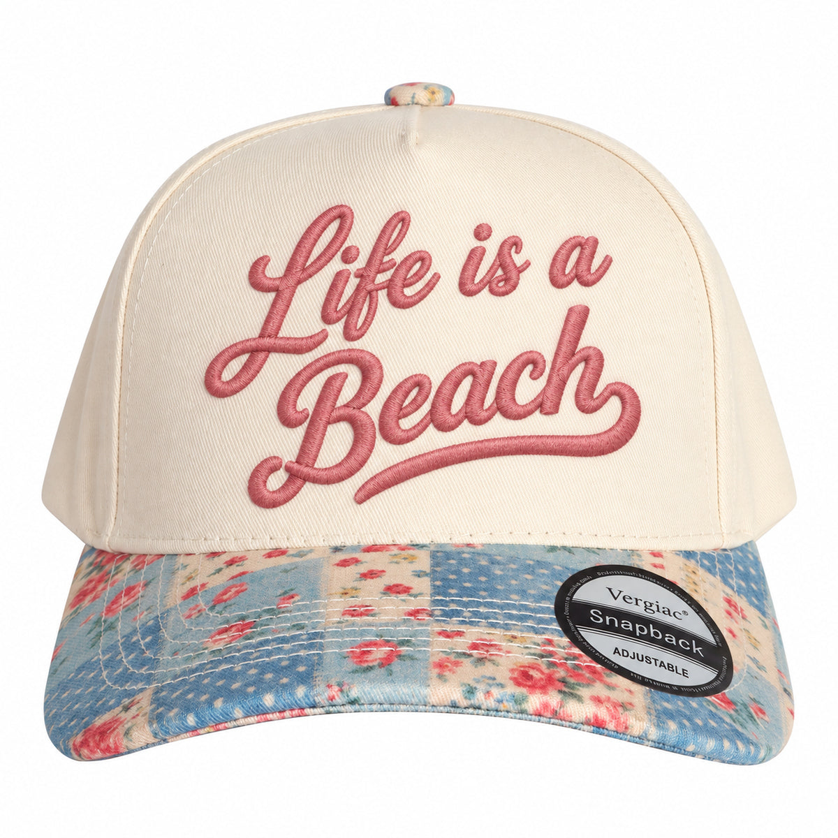 Life Is A Beach 5-Panel Trucker Hat